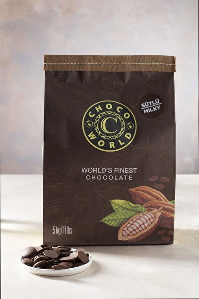 Chocoworld Sütlü Kuvertür Para Çikolata 5kg