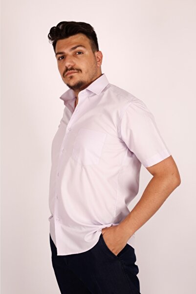 FATELLA Класическа мъжка риза с къс ръкав