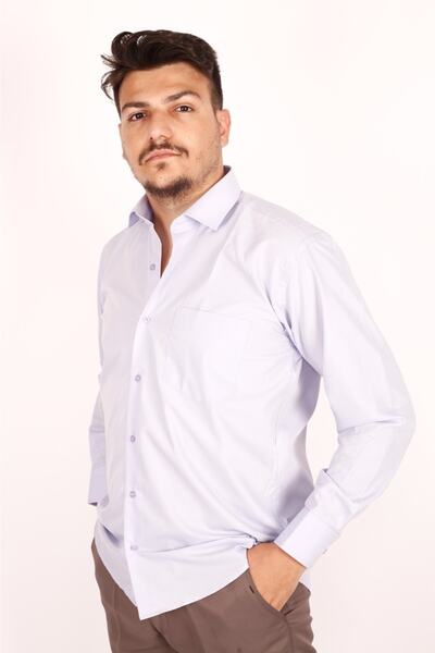 MODA Ανδρικό μακρυμάνικο κλασικό πουκάμισο