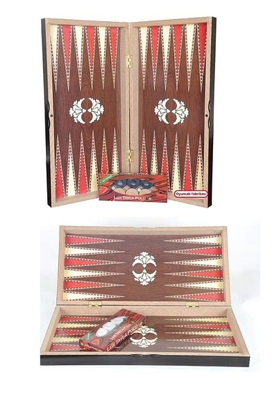 Miajima Classic Backgammon Set Large Size Backgammon