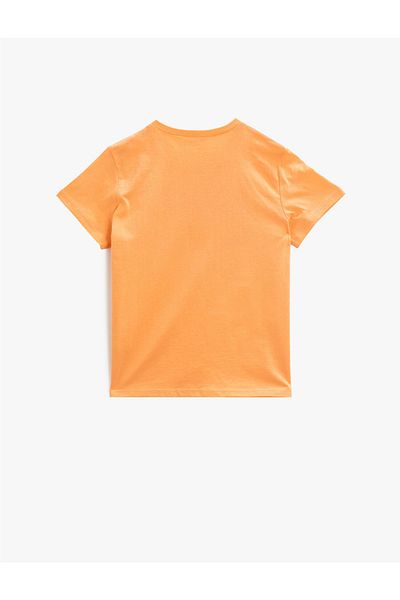 Koton Written T-Shirt Short Sleeve Crew Neck Cotton
