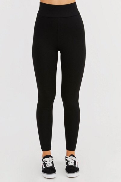 ALBAHA COLLANTS Black Lycra Steel Leggings