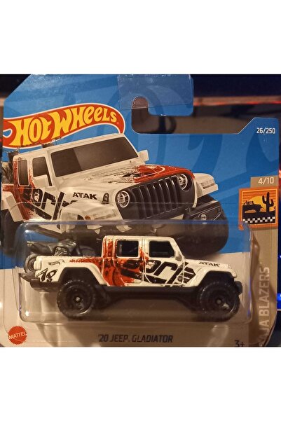 HOT WHEELS 20 Jeep Gladiatör