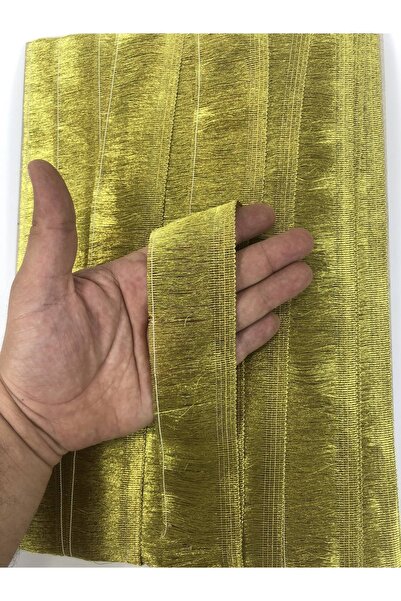 Hobigram Koyu Gold Parlak Ip Saçak Püskül – Dekoratif Şerit