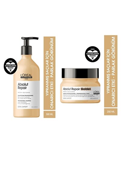 L'oreal Professionnel Loreal Serie Expert Absolut Repair Onarıcı Şampuan 500 ...