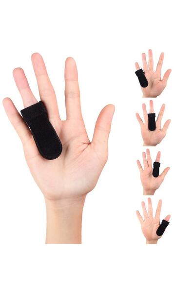 BELLFLEKSS جبيرة إصبع، قطعتان من دعامة إصبع الزناد لتصحيح الكسر، جبيرة إصبع ق...