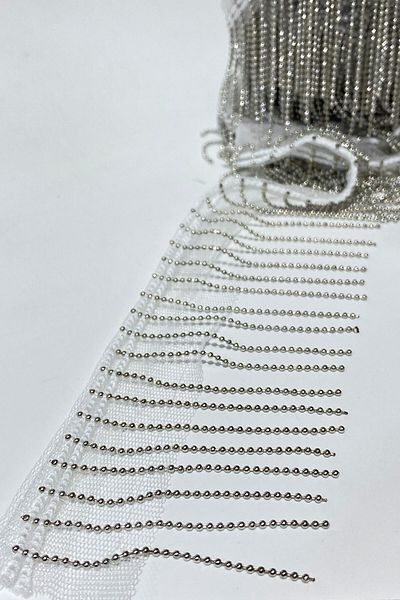 Hobigram Decorative Ribbon Chain Stone Ribbon Tassel Fringe 1 Mt – Decorative Ribbon, Stylish Design – Decorative Ş