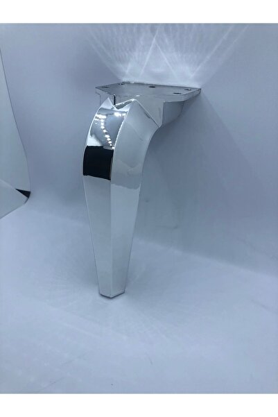 tarlasan Plastic, 18 cm Chrome Plated, armchair, armchair, furniture Leg (4 P...