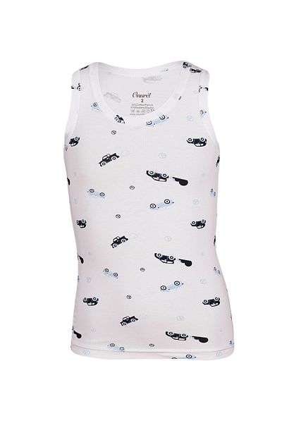 Onurel Boy's 5-pack Car Patterned Undershirt 139