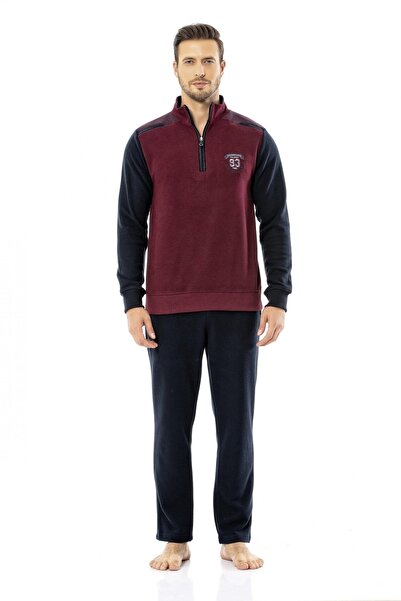 Poleren 7034 Ανδρική φόρμα με μισό φερμουάρ Σελανίκη