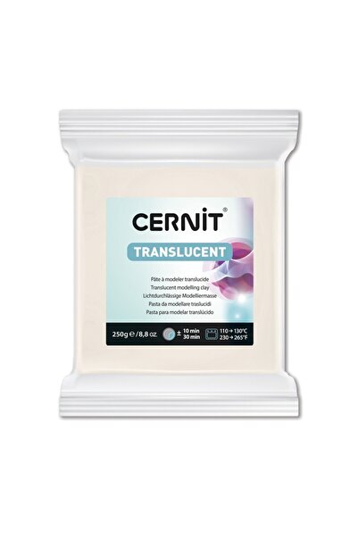 Genel Markalar Translucent (transparan) Polimer Kil 250 Gr. 005 White