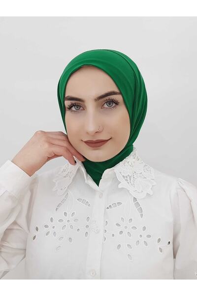 Ayselcehobi وشاح حجاب نسائي باللون الأخضر