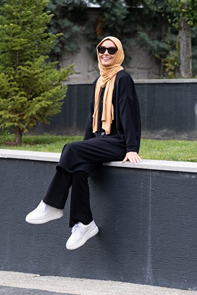 ELANS Combed Cotton Ready Practical Shawl Scarf Mustard