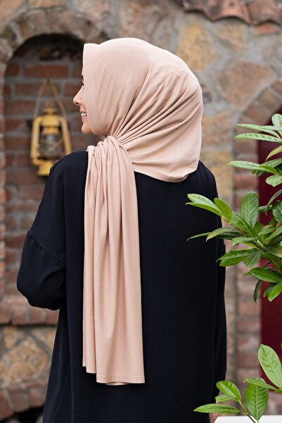 ELANS Penye Hazır Şal Açık Kahve