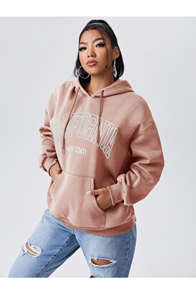 Machetta Καλιφόρνια Printed Hooded Oversize Sweatsihrt