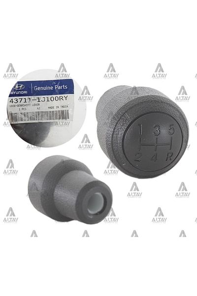 MOBIS Shift Knob Black (5 SHIFT) I-20 09-14 Mbs-437111j1009p Compatible