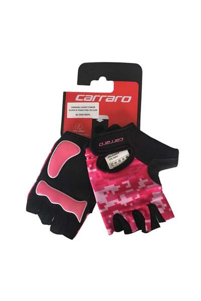 Carraro Short Finger Children's Gloves - Pink Cr-2133