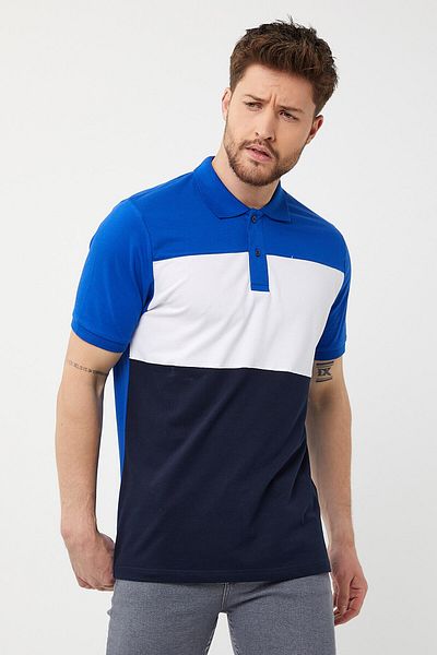 AMAZING CRASH Tricou pentru bărbați, cu gât polo, în trei culori, slim fit