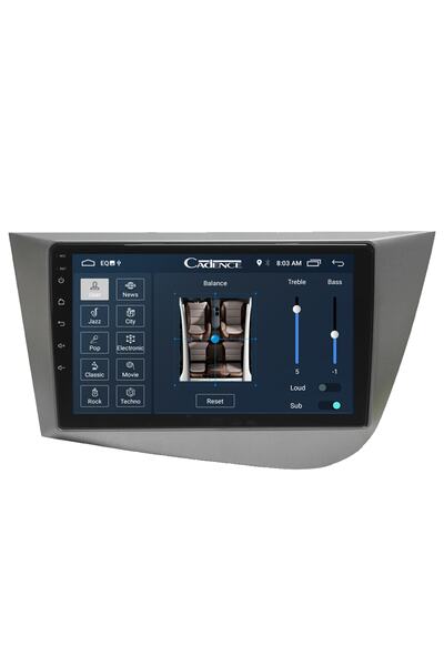 MYWAYY Seat Leon Android Carplay Navigasyon Multimedya Ekran Teyp 2gb Ram + 1...