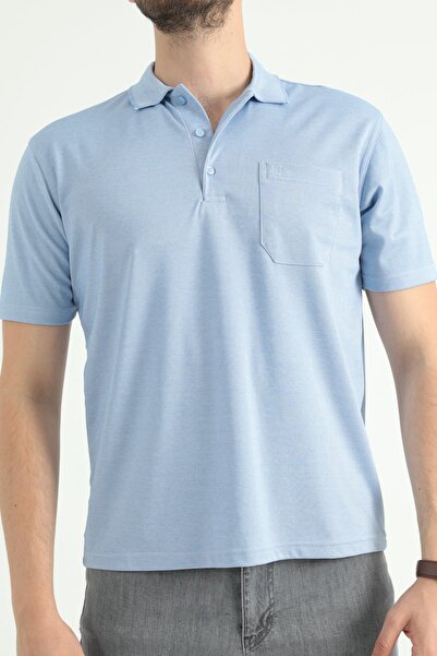 ModaPlaza Чоловіча футболка з коміром-поло 1001