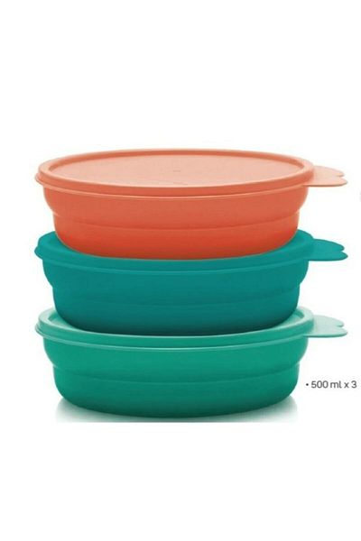 Tupperware 500 ml Bonbon Series - 3 Pack Storage Containers