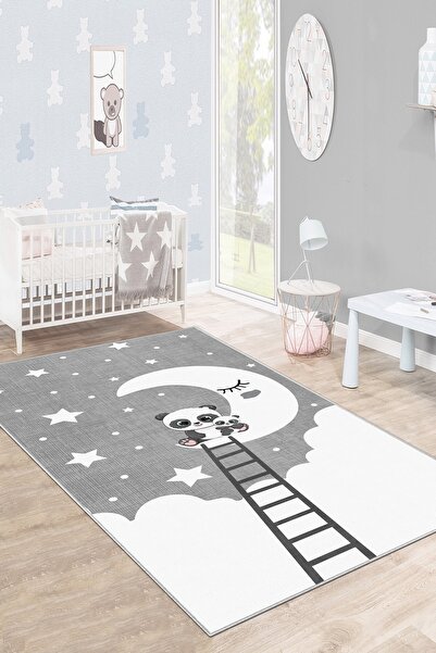 Confidence Home Makinede Yıkanabilir Kaymaz Taban Leke Tutmaz Yıldız Desenli ...