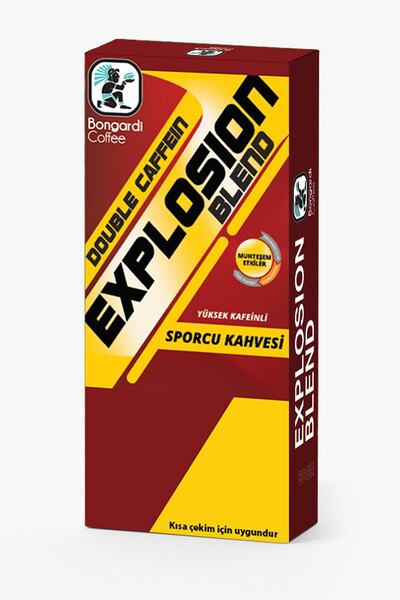 Bongardi Coffee كبسولات قهوة 10 قطع قهوة رياضية عالية الكافيين متوافقة مع نسبرسو