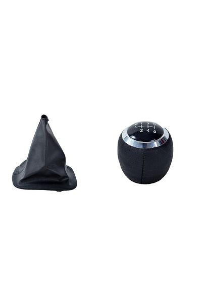 AKAI Toyota Corolla Gear Shift Knob and Gear Shift Gaiter Black 2007 - 2012