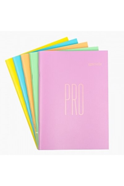 Mynote Text Pastel Defter Pp Kapak 80 yaprak Kareli A4