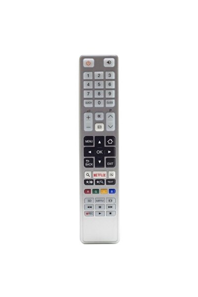 Toshiba Weko Kl Ct-8054 Netflıx Tuşlu Beyaz Lcd/led Tv Kumanda