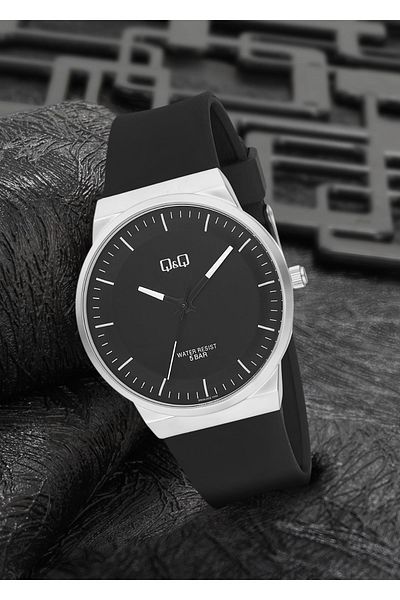 Q&Q Silicone Men's Wristwatch Pqb06s