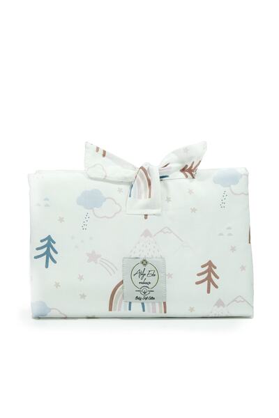 Atölye Eda Exclusive Baby Diaper Cover Practical Towel With Mattress Liquid P...