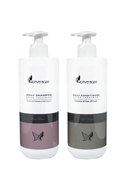 Native Base 500 ml Shampoo and Conditioner for Daily Use