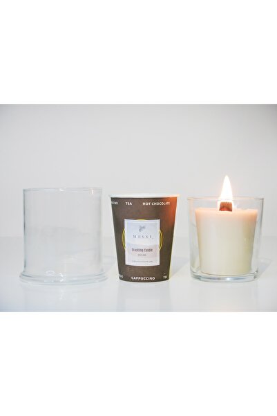 Missi Cracklıng Vanilya Sandal Vegan Refil Mum 200 Gr (çıtırtılı)