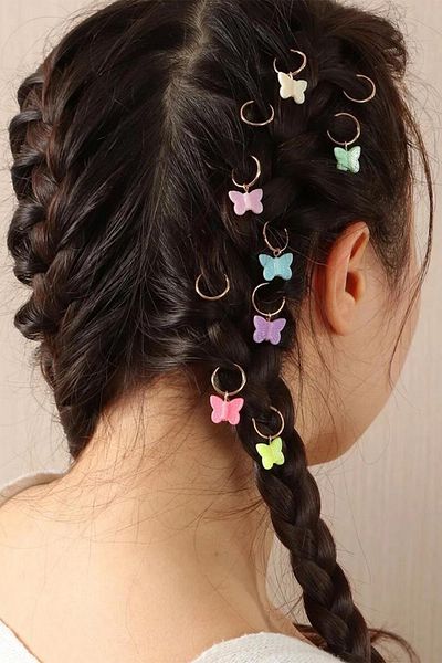BAHELS Trend Butterfly Hair Earring Clasp Set