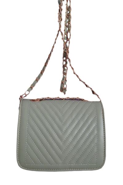 MAC&MOS Dámská mátově zelená taška přes rameno