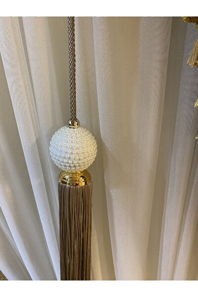 Genel Markalar Sahara Home Inci Orta Sarkıt Perde Aksesuarı Perde Süsü