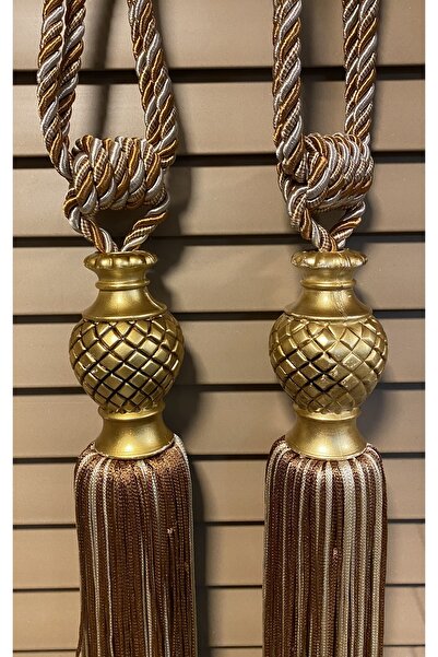 Genel Markalar Ege'nin Atölyesinden Yan Bağlama , Broçöl , Perde Süsü , Fon P...