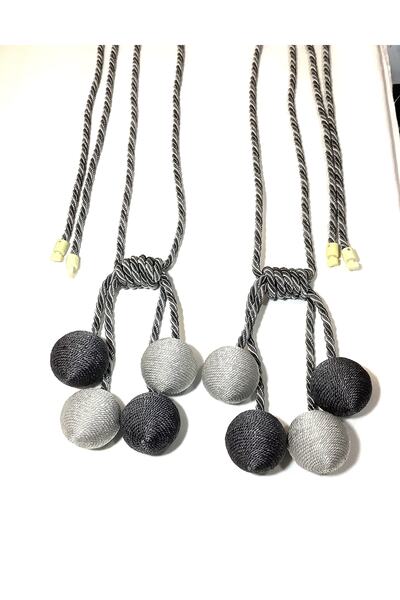 Genel Markalar Ege’den 4 Toplu Tavan Broçölüdür Tavan Bağlama Perde Aksesuarı...