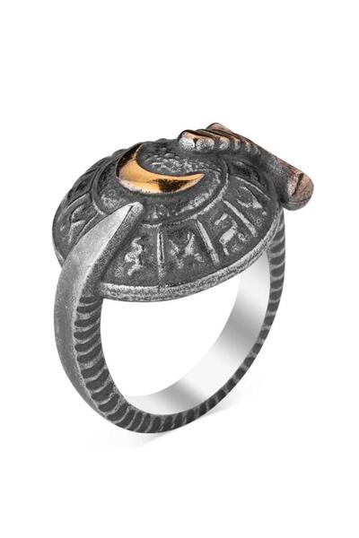 Anı Yüzük Diriliş Ertuğrul Kılıç Kalkan Yüzük