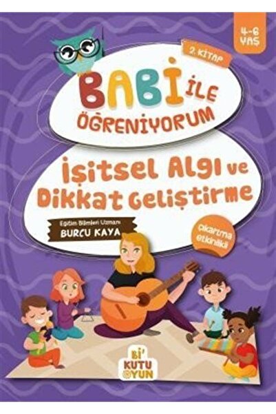 Bi Kutu Oyun Işitsel Algı Ve Dikkat Geliştirme - Babi Ile Öğreniyorum 2. Kita...