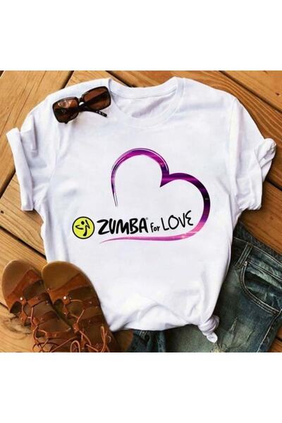 GALASHOP نموذج الطباعة الجرافيكية للرقص Love Zumba 77