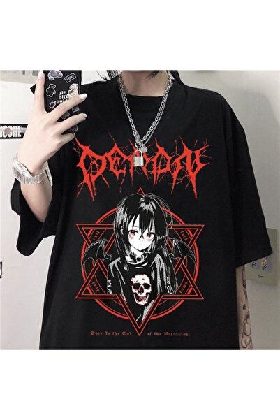 GALASHOP Gotik Punk Tişört Mod66