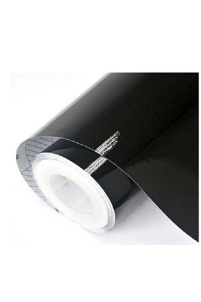 Fox Glossy Black Foil Coating Piano Compatible Black Air Channel 152cm X 30cm