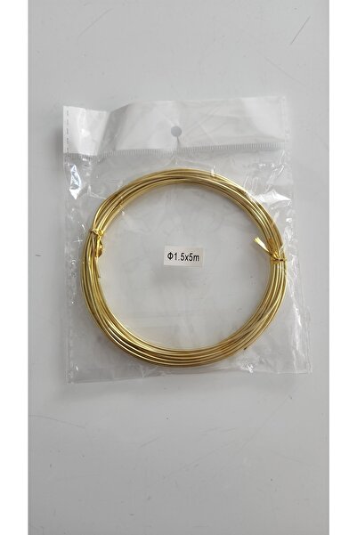 fundahobi سلك تريكوتين/أميجورومي - 1.5 ملم ذهبي