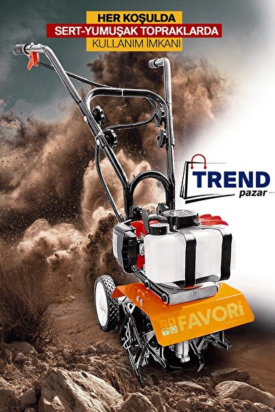 Genel Markalar Benzinli Turbo Motorlu Özel Mini Çapalama Makinası 52cc Hobi Küçük Bahçeler Ve Ağaç Dipleri Için