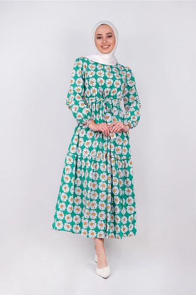 İKLİM LİFE Flower Pattern Dress