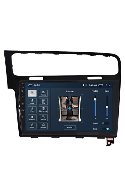 MYWAYY Volkswagen Golf 7 Android Carplay Navigasyon Multimedya Ekran Teyp 2gb...