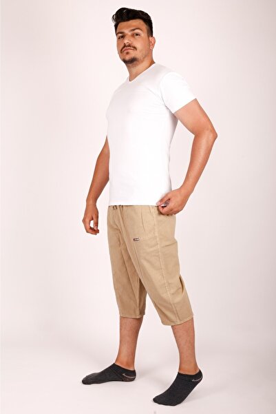 MODA كابري برمودا كتان مريح - قماش خام صيفي