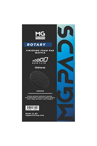 MG Polisaj Ekstra Yumuşak Dalgalı Cila Wax Süngeri 160 Mm